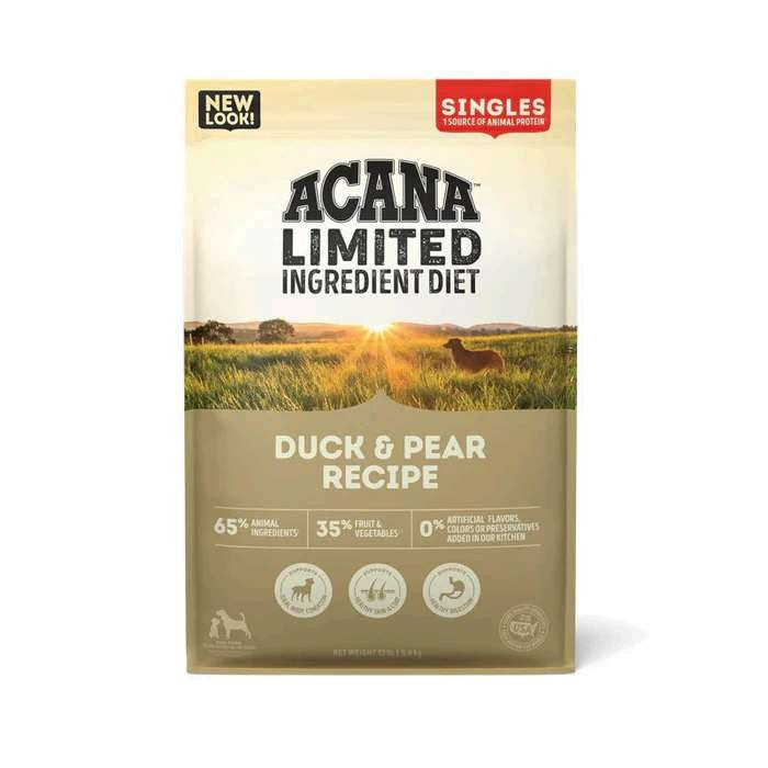 Dry Dog Food - Duck & Pear Recipe