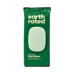 Earth Rated Plant-Based Dog Grooming Wines 100ct