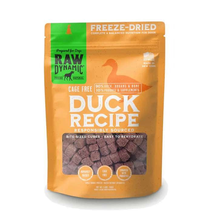 Raw Dynamic Freeze-Dried Duck Formula for Dogs