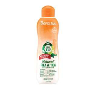 TropiClean Natural Flea & Tick Shampoo 200z